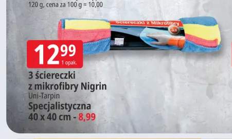 Ściereczki z mikrofibry Nigrin Specjalistyczna 3-pak +1 wariant