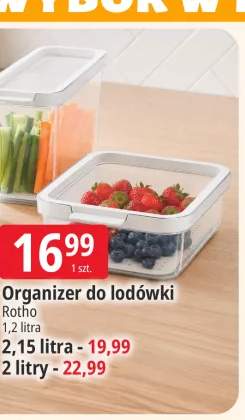 Organizer do lodówki Rotho 1,2 l