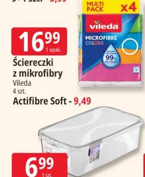 Ściereczki z mikrofibry Vileda 4 szt. +1 wariant