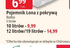 Pojemnik Lona z pokrywą Rotho 5 l