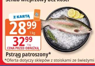 Pstrąg patroszony