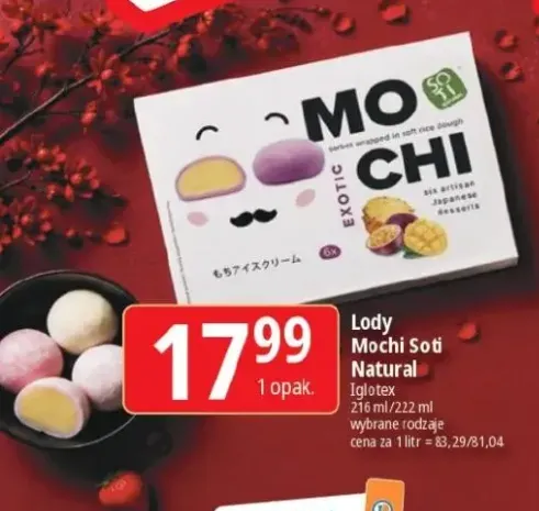 Lody Mochi Soti Natural