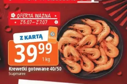 Krewetki gotowane 40/50 Scapmaree