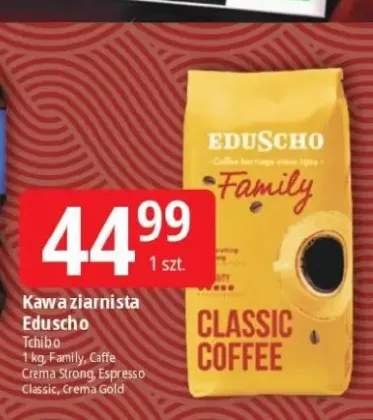 Kawa ziarnista Eduscho Family +3 warianty