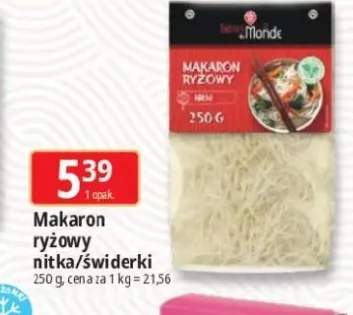 Makaron ryżowy świderki Tables du Monde