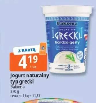 Jogurt naturalny typ grecki Bakoma