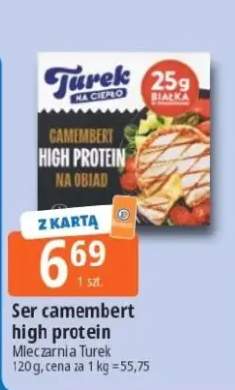 Ser camembert high protein Turek