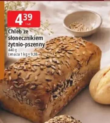 Chleb ze słonecznikiem żytnio-pszenny