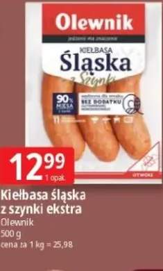 Kiełbasa śląska z szynki ekstra Olewnik
