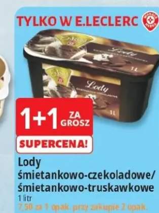Lody śmietankowo-czekoladowe Eskiss +1 wariant