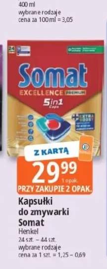 Kapsułki do zmywarki Somat