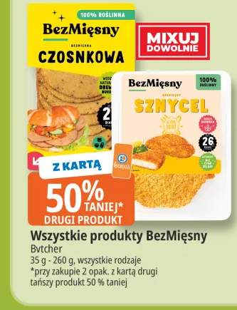 Wędlina roślinna BezMięsna czosnkowa
