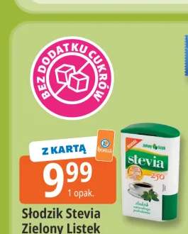 Słodzik Stevia Zielony Listek Eko Wital