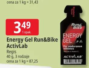 Żel energetyczny Energy Gel Run&Bike ActivLab truskawkowy +1 wariant