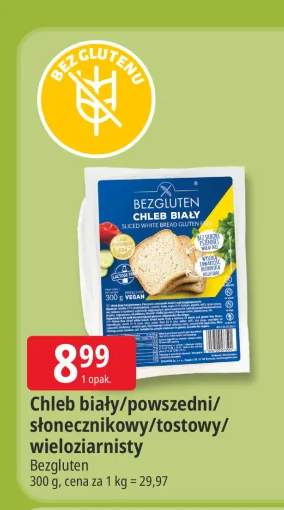 Chleb biały Bezgluten +3 warianty