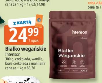 Białko wegańskie Intenson czekolada +2 warianty