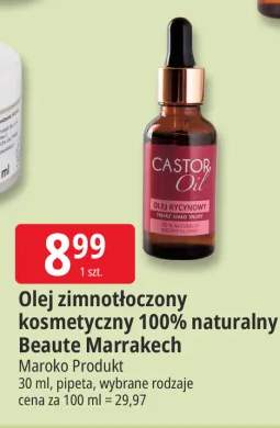 Olej zimnotłoczony kosmetyczny 100% naturalny Beaute Marrakech