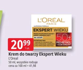Krem do twarzy L'Oreal Ekspert Wieku 50+