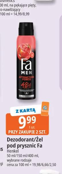 Dezodorant Fa Men Attraction Force