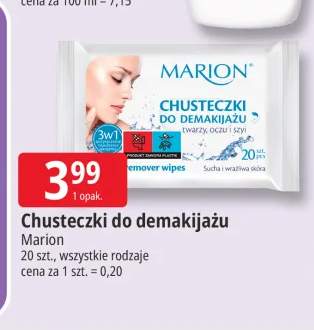 Chusteczki do demakijażu Marion