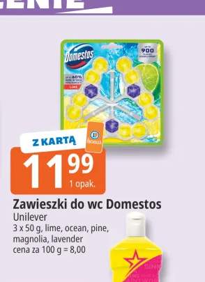 Zawieszki do wc Domestos Power 5 Pine +4 warianty
