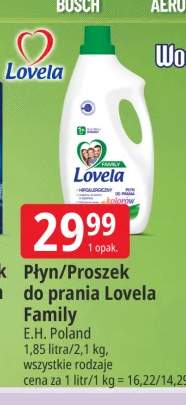 Płyn do prania Lovela Family +1 wariant