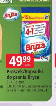 Kapsułki do prania Bryza 4in1 do kolorów