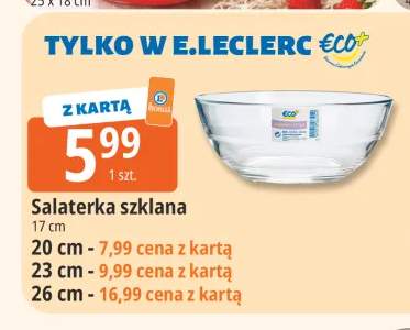 Salaterka szklana 20 cm