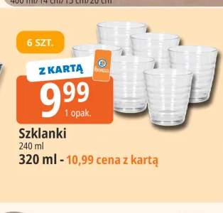 Szklanki 6-pak 240 ml