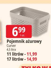 Pojemnik ażurowy Curver 4,5 l