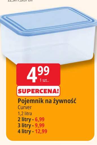 Pojemnik na żywność Curver 1,2 l