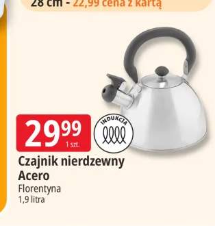 Czajnik nierdzewny Acero Florentyna 1,9 l