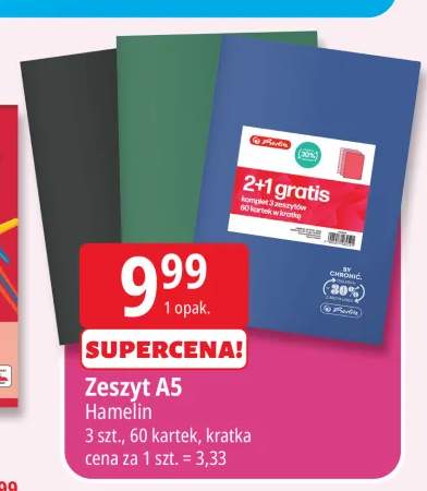 Zeszyt A5 Herlitz 3-pak