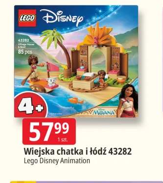 Klocki Lego Disney Animation Wiejska chatka i łódź 43282