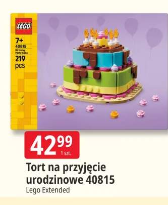 Klocki Lego Extended Tort na przyjęcie urodzinowe 40815