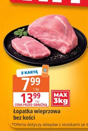 Łopatka wieprzowa bez kości