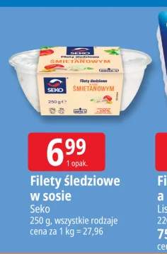 filety śledziowe w sosie