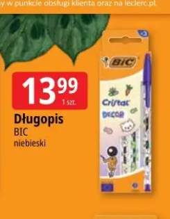 Długopis niebieski BIC