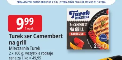 Turek Ser Camembert na grill Barbeque