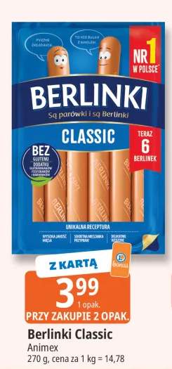 Parówki Berlinki Classic
