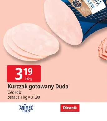 Kurczak gotowany Duda