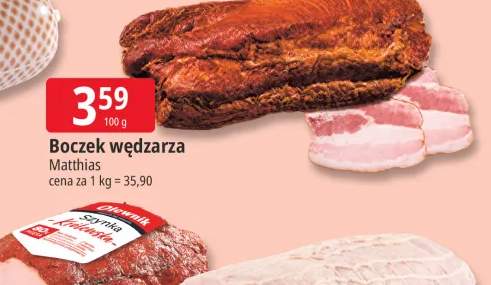 Boczek wędzarza Matthias