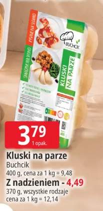 Kluski na parze Buchcik +1 wariant
