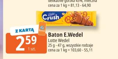 Baton E.Wedel Crush Pretzel & Peanuts +1 wariant