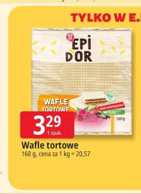 Wafle tortowe Epi Dor