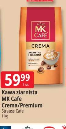Kawa ziarnista MK Cafe Crema +1 wariant