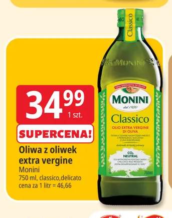 Oliwa z oliwek extra vergine Monini Classico +1 wariant