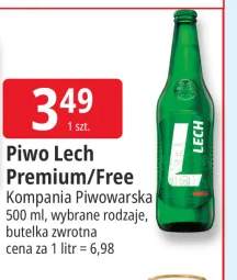 Piwo bezalkoholowe Lech +1 wariant