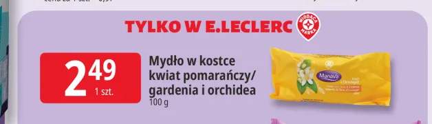 Mydło w kostce Manava kwiat pomarańczy +1 wariant