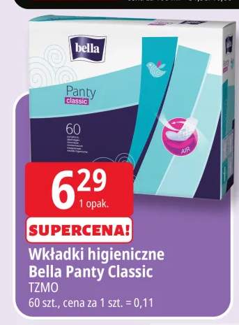 Wkładki higieniczne Bella Panty Classic